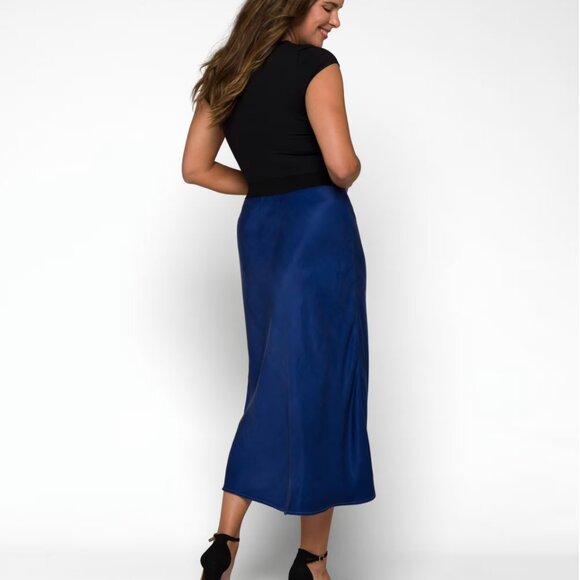 Bella Dahl Dresses & Skirts - Bella Dahl Ada Elastic Waist Bias Skirt, size Large